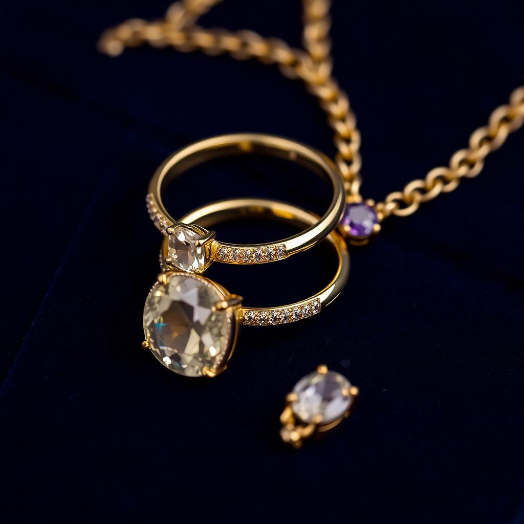 Fine Jewelry Collection — Gold Vermeil & Gemstone